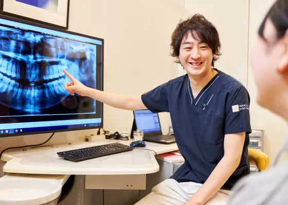 お口全体を考えた総合治療をご提案